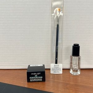 Inglot eyeliner gel and duraline and eye liner brush